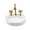 Gold, variant on And Practical Supplies Water Paper Clip Storage Basin Paper Clip Holder Craft Table Foldable Craft Table Crafts for Girls Ages 8-12 Easter Crafts for Kids Ages 3-5 Craft Organizers And Storage Tote