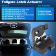 thumbnail image 2 of Actuador de bloqueo del pestillo trasero Unique Bargains para Hyundai Santa Fe 2013-2019 para Kia Sedona 3.3L 2015-2021 para Kia Sorento 14-15 812303Z000, 2 of 7