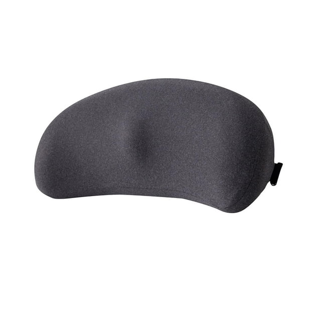 Cojín para la parte inferior de la espalda Cojines para sillas Ergonómico multiusos para el conductor del automóvil reclinable Gris oscuro Zulema Almohada de soporte lumbar