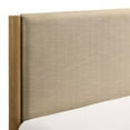 thumbnail image 6 of Roundhill Furniture Vichy 2-Pc Rubberwood Bedroom Set, Platform Bed with Nightstand, Queen, 6 of 10