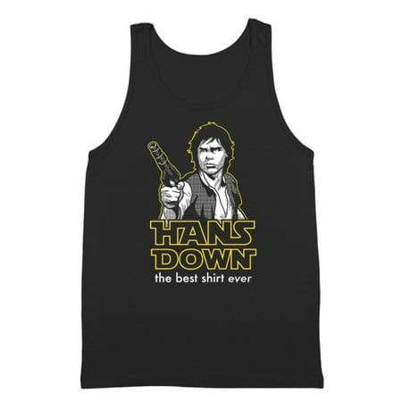 Hans Down The Best Shirt Ever Small Black Tank