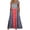 Red, variant on Alkepwun Long Dresses for Women Boho Vintage Floral Sleeveless Crew Neck Elastic Waistband Pockets Tank Midi Dress Casual Loose Tiered A Line Beach Sundress