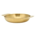 thumbnail image 1 of Paella Pan, Stainless Steel Saute Pan Uniform Heating Double Ear Pot Flat Bottom Skillet Pan Griddle Pan for Stoves and Home Gas Ranges, 1 of 7