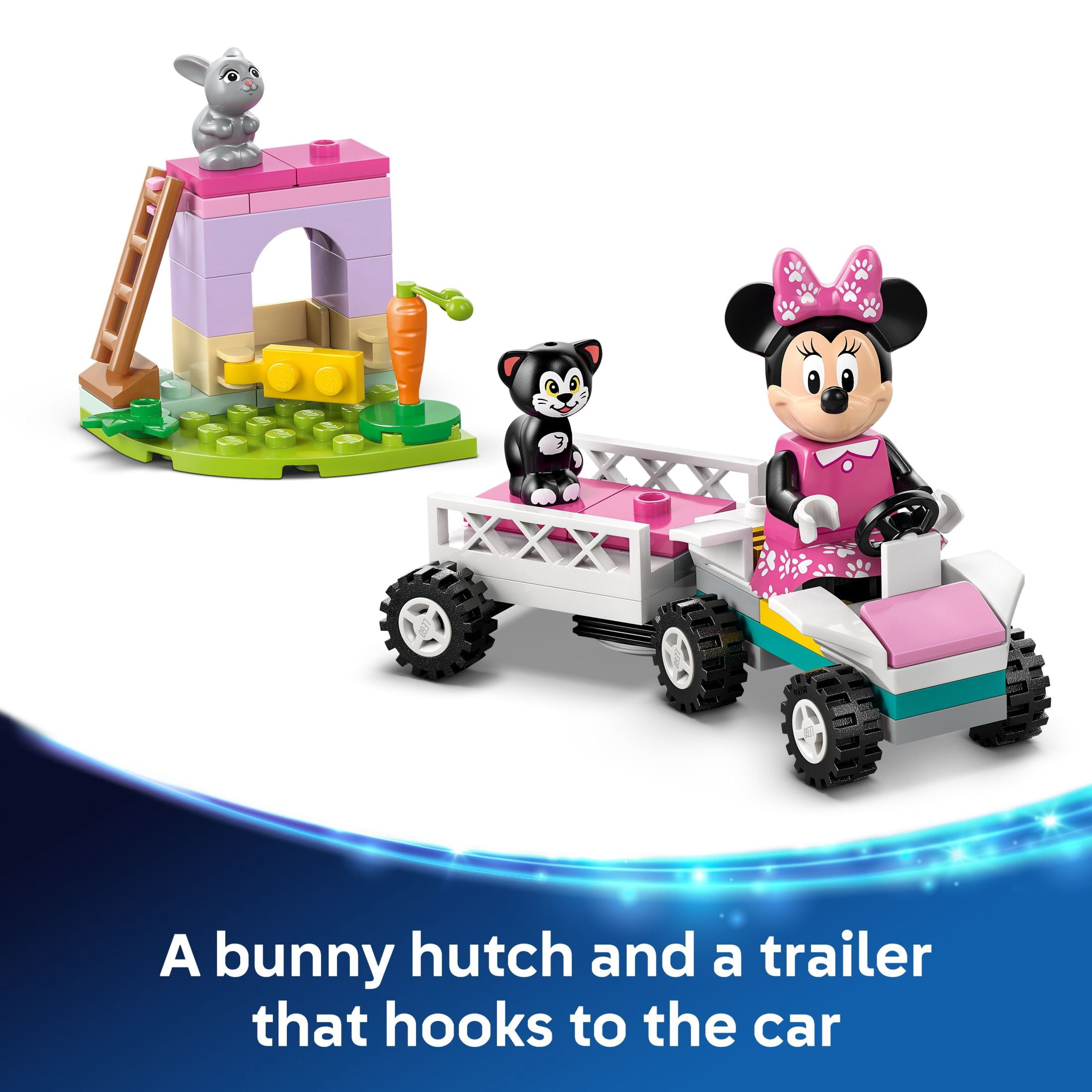 LEGO Disney Minnie’s Pet Hotel Toddler Toy- Minnie Mouse Building Set for Girls and Boys, Ages 4+ - Mickey Mouse Clubhouse Preschool Learning & Educational Toy - Disney Gift Idea for Birthdays- 43274