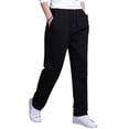 thumbnail image 1 of Pantalones deportivos, pantalones deportivos de peso medio y pierna recta para hombres, 1 of 5