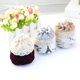 thumbnail image 2 of Bearachild 4 Pieces Non Slip Chair Leg Protectors Socks Floor Cloth Caps Cubiertas para muebles de jardín Morado oscuro, 2 of 6