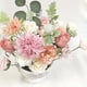thumbnail image 4 of Espacio de flores artificiales Bearachild con ramos elegantes para interiores o exteriores rosa LH002, 4 of 6