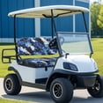 thumbnail image 5 of Pzuqiu 2-Piece Blue Thunderstorm Golf Cart Seat Covers - Breathable Washable Protective Set for Most 2-Seater Golf Carts, 5 of 10