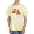 thumbnail image 1 of Autum Colors Flower Garland Tie Dye Cyclone Women -Smartprints Designs, Female x-Large, 1 of 4