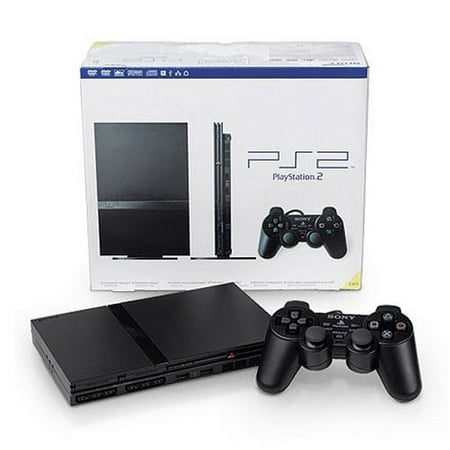 Restored Sony PlayStation 2 Console Slim PS2 (Refurbished)