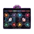 thumbnail image 2 of Electronic Dance Mat with Non-Slip Backing - Portable and Easy-to-Fold Toy for Indoor and Outdoor Dancing Games, 1 Unit, 2 of 9