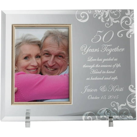 Home Run Photo - Personalized Years Together Glass Frame