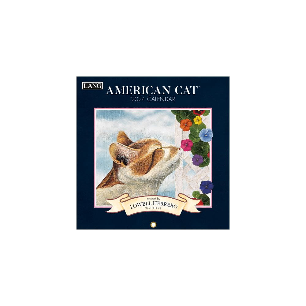 Lang Companies, American Cat 2024 Mini Wall Calendar - Walmart.com