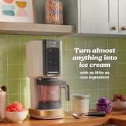 Ninja CREAMi Ice Cream Maker, for Mix-ins, Milkshakes, Sorbet, 5 One-Touch Programs, (2) 16 Oz Pint Containers & Lids, NC350 White