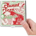 thumbnail image 2 of Planet Pizza Box Set, Retro Style Design with Green and Red Colors, Novelty Mini Pizza Boxes, White,(10 Pack) (5" Length x 5" Width x 1.5" Depth), 2 of 4