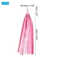 thumbnail image 2 of Uxcell Bike Streamers, Colorful Scooter Handlebar Tassels Grips Ribbon Accessories Decorations, Gradient Pink, 2 of 6