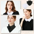 thumbnail image 1 of maskred 2pcs Polyester Women Fake Collar Mix And Match With Any Outfit Wide Application Instantly Elevates, 1 of 6