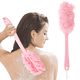 thumbnail image 2 of Esponja de baño exfoliante Luffa back scrubber cepillo de baño rosa 1 pieza JAMW Sencillez, 2 of 5