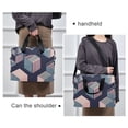 thumbnail image 6 of FORMRS 16" Laptop Bag Carrying Sleeve Case with Handle Travel Shoulder Briefcase, Dark Cubes, 6 of 8