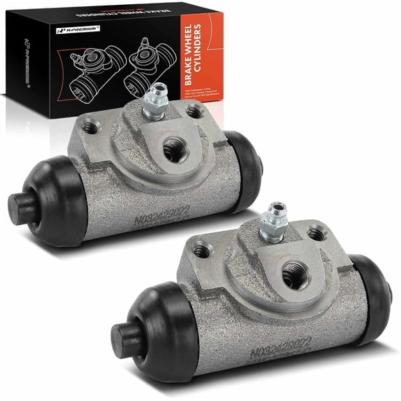 A-Premium Rear Drum Brake Wheel Cylinder Compatible with Select Chevrolet, GMC, Isuzu and Oldsmobile Models - LLV 1994-1995, S10, S10 Blazer, Jimmy, Sonoma, Typhoon, Hombre, Bravada, 2-PC Set