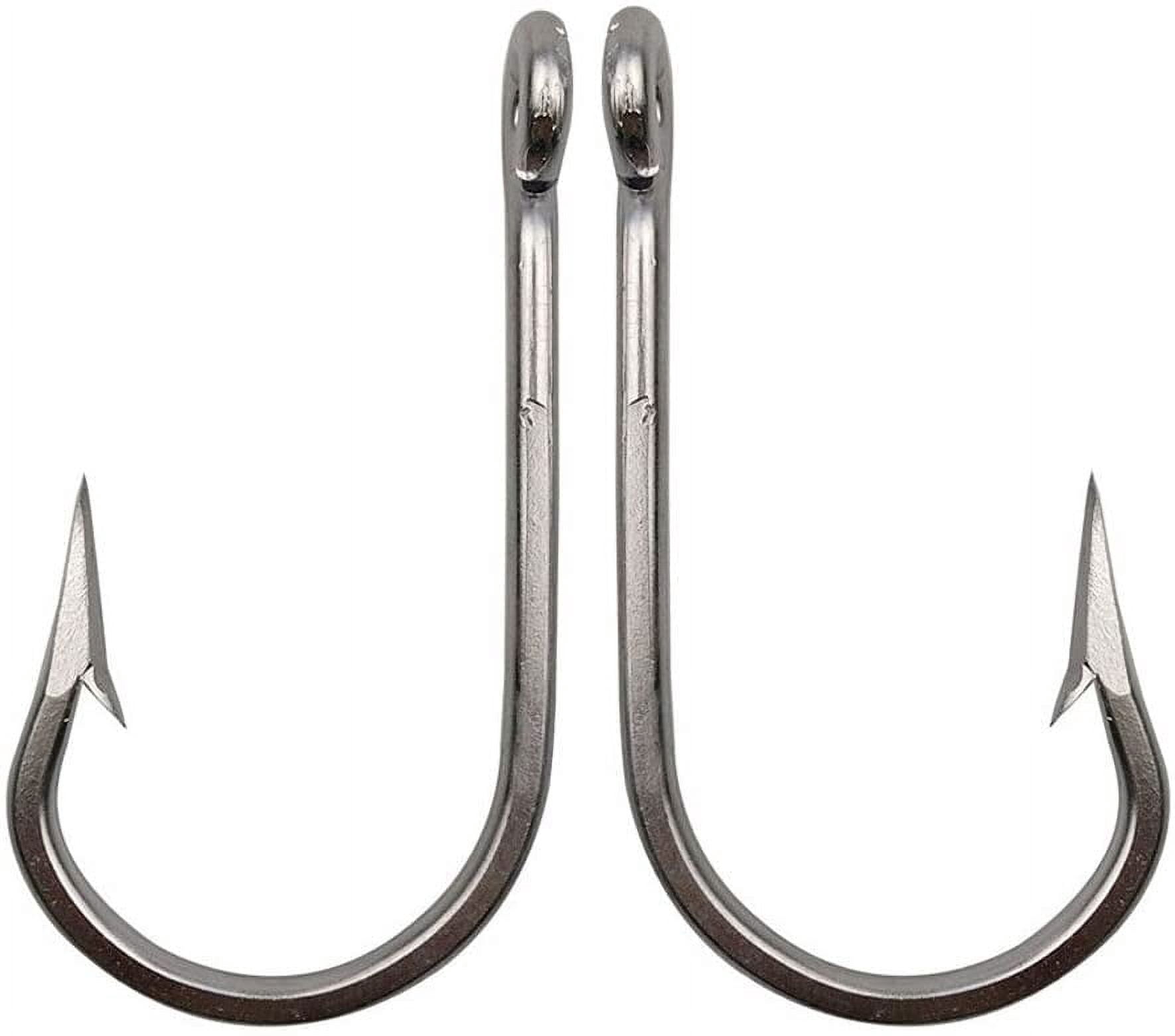 Saltwater Large Giant Shark and Alligator Hooks Big Game Stainless Steel  Hooks 5/0-20/0 - Walmart.com