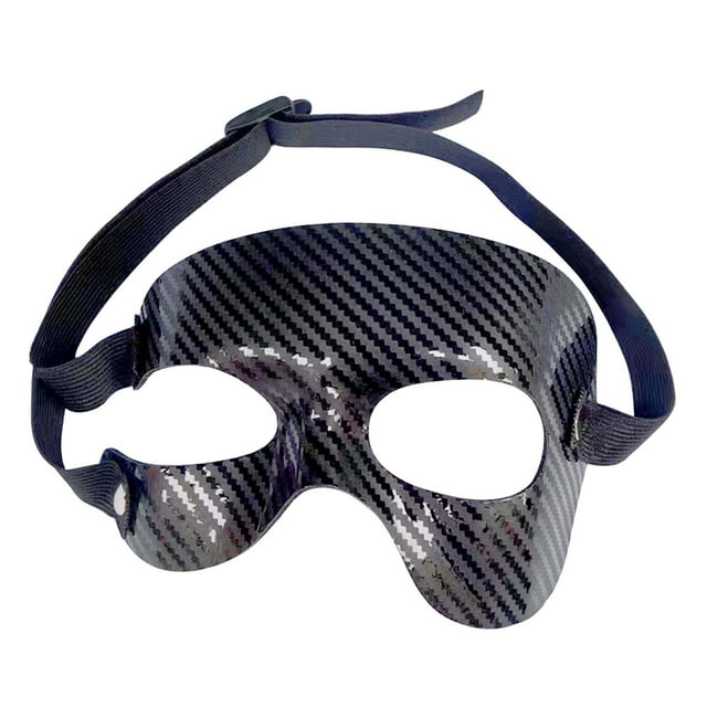 Garde-nez de Basketball Durable Protection du Nez Couverture Faciale pour Football, Basketball, Lutte, Softball, Demi-Visage Adulte