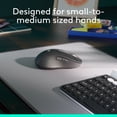 thumbnail image 4 of Logitech Signature M650 L Left Full Size Wireless Mouse - For Large Sized Hands, 2-Year Battery, Silent Clicks, Customizable Side Buttons, Bluetooth, Graphite, 4 of 12