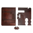 thumbnail image 2 of Wooden Phone Holder, Uniform Texture Phone Docking Station Fashion Design  for Mobile Phones for Wallets, 2 of 8
