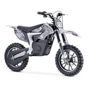 MotoTec 36v 500w Demon Electric Dirt Bike Lithium White