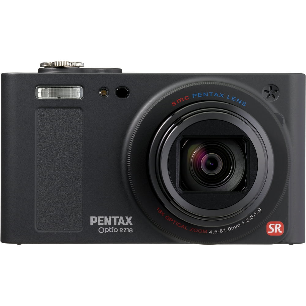 Pentax Optio RZ18 16 Megapixel Compact Camera, Black