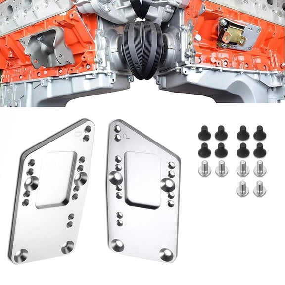 FOR SBC Vehicle to LS Engine - Motor Mount Adapter Plate - Universal Swap