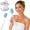 Blue, variant on Silicone Back Scrubber with Soap Reservoir, Long Handle Shower Brush, Detachable Silicone Body Scrubber for Hard-to-Reach Back, Men Women