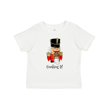 

Inktastic Crushing It! Nutcracker Gift Toddler Boy or Toddler Girl T-Shirt