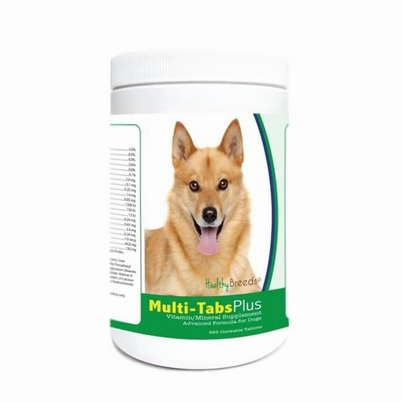 Healthy Breeds 840235177302 Finnish Spitz Multi-Tabs Plus Chewable Tablets - 365 Count
