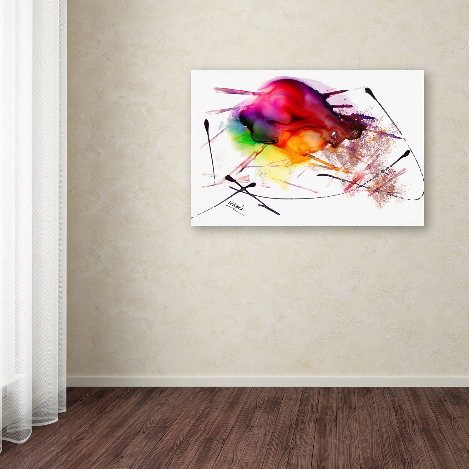Trademark Fine Art "Abstract 02" Canvas Art by Mako