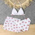 thumbnail image 4 of CAUYDY Tween Girls Swimsuit 3 Piece Bathing Suits Teen Girls Summer Bikini Tankini Sets with Cover Up Skirt for Kid Girl 7T 8T 9T 10T 11T 12T 13T 14T 15T 16T (Sizes 4-5 Years,H03-Red), 4 of 7