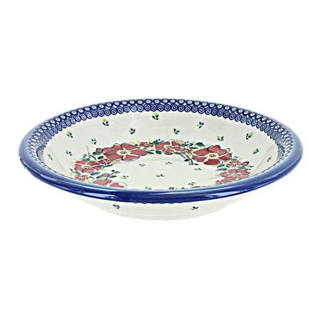 

Blue Rose Polish Pottery Blair Soup Plate