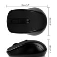 thumbnail image 3 of Sidaley Ratón inalámbrico Universal de 1600DPI, ratón óptico de 2,4 GHz para ordenador, ratón inalámbrico para oficina, receptor USB para ordenador Computadoras y accesorios negro, 3 of 6