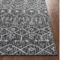 thumbnail image 5 of Well Woven Medusa Nord Moroccan Tribal Grey 2'7" x 9'10" Indoor/Outdoor Flat-Weave Runner Rug, 5 of 8