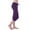 03 Purple, variant on Feimerou Cargo Capris for Women Plus Size Low Rise Drawstring Capri Pants Mutiple Pockets Slim Fit Casual Summer Cropped Pants
