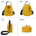 thumbnail image 3 of KXF Small Crossbody Bag for Women Water Bottle Carrier Bag Handbag Drawstring Shoulder Bags Nylon, 3 of 8