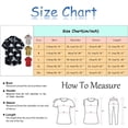 thumbnail image 6 of Mens Shirts Casual Printed Button Down Short Sleeve Lapel Blouses Beach Comfortable Loose Summer Tops Black XXL, 6 of 7