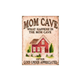 thumbnail image 1 of Mom Cave Vintage Metal Wall Decor, 1 of 1