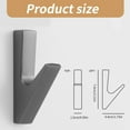 thumbnail image 3 of Versatile Coat Hanger Heavy Duty Aluminum Hook for Clothing Space Efficient Organizers for Kitchen, 3 of 9