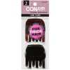 Conair Large Chunky Jaw Clip, 2 Pack