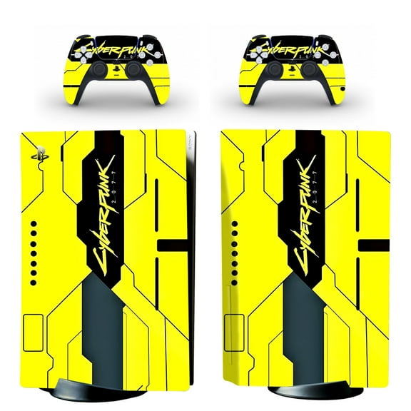 Full Body Vinyl Skin Stickers for PS5 Disc Edition Console and Controllers