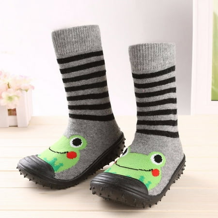 

Baby shoes Newborn Infant Baby Cartoon Flooring Antiskid Sole Of Rubber Soft Shoes CHMORA
