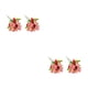 thumbnail image 2 of 2 Piezas Flores Artificiales Inteprter Ramo de Seda Colorido 30 cm, 2 of 6