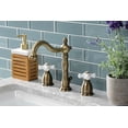 thumbnail image 2 of Kingston Brass KB1973PX 8 in. Widespread Mounted Bathroom Faucet, Antique Brass, 2 of 2