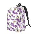 thumbnail image 2 of Yiaed Orchids Flowers Print Backpack, Premium Laptop Backpack, Travel Backpack for Women, Lightweight Backpacks, Comfortable Back Pack-Medium, 2 of 5